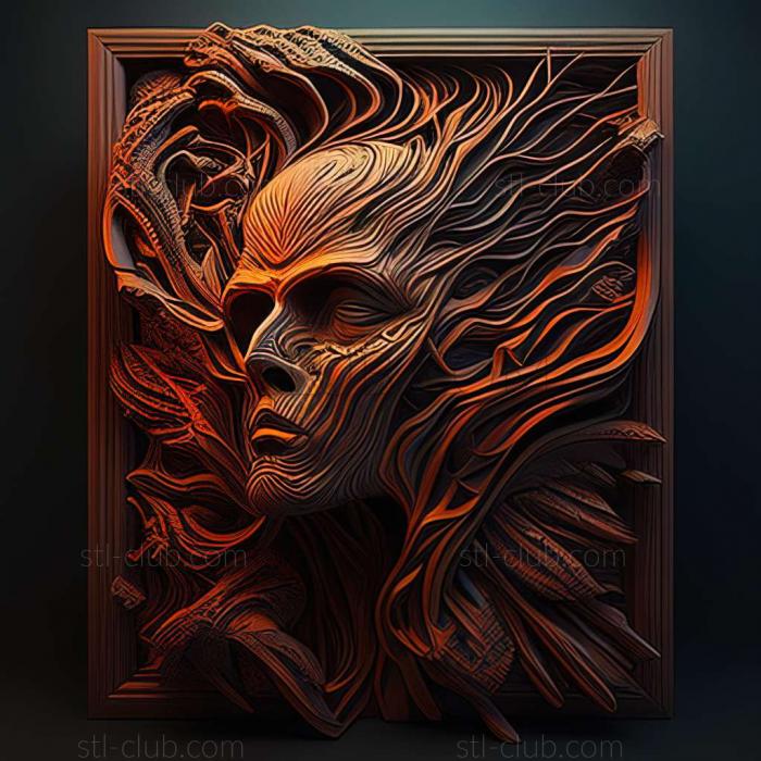 3D model dan mumford (STL)